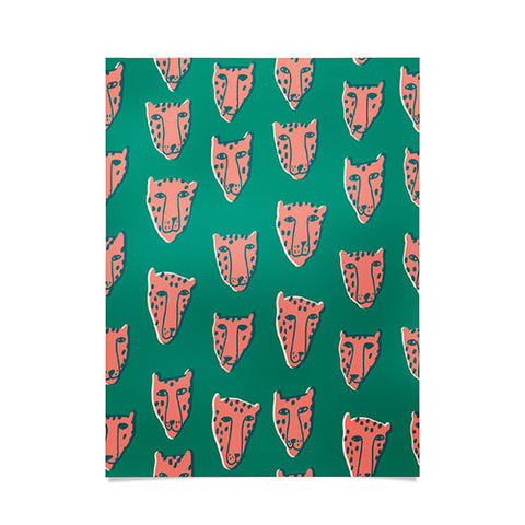 Tasiania Pink pantehrs Poster