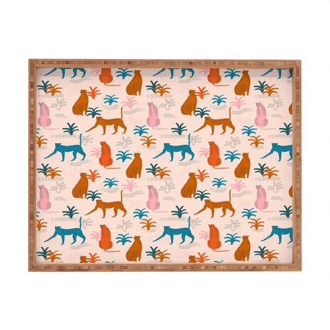 Tasiania Rainbow cheetahs Rectangular Tray