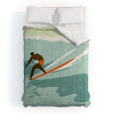 Tasiania Riding giants Comforter