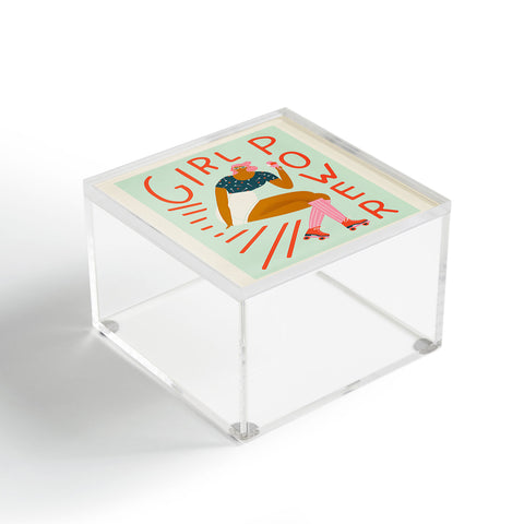 Tasiania Roller skating girl Acrylic Box