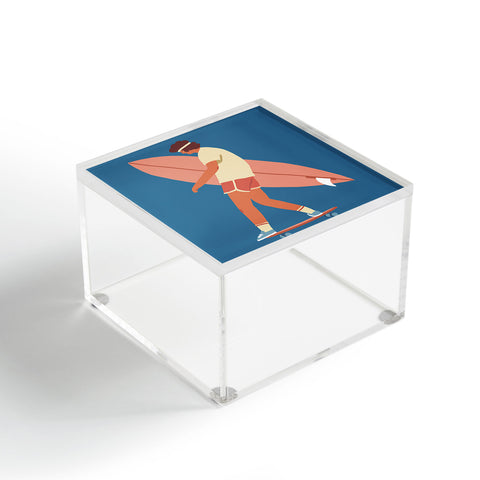 Tasiania Surf poster Acrylic Box