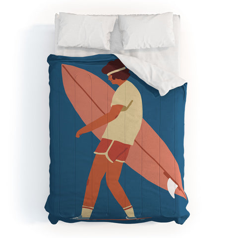 Tasiania Surf poster Comforter