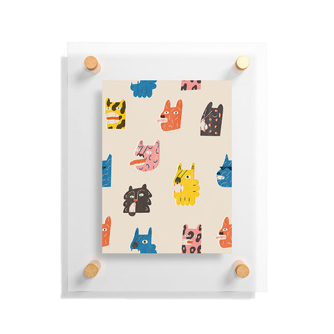 Tasiania Tigers Floating Acrylic Print