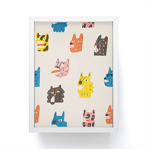 Tasiania Tigers Framed Mini Art Print