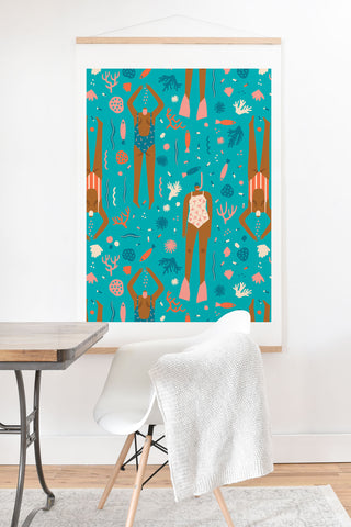Tasiania Underwater I Art Print And Hanger