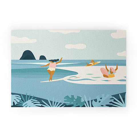 Tasiania Wave Sisters Welcome Mat