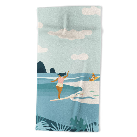 Tasiania Wave Sisters Beach Towel