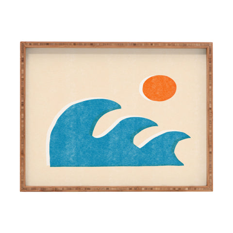 Tasiania We are ocean Rectangular Tray