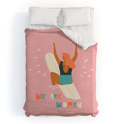 Tasiania We are women Duvet Cover