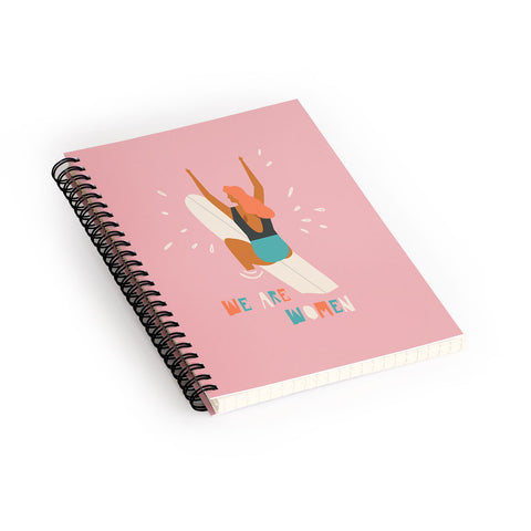Tasiania We are women Spiral Notebook