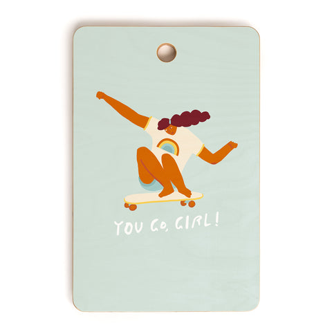 Tasiania You go girl I Cutting Board Rectangle