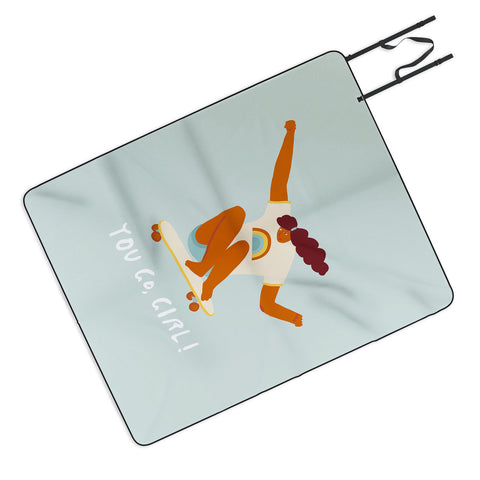 Tasiania You go girl I Picnic Blanket