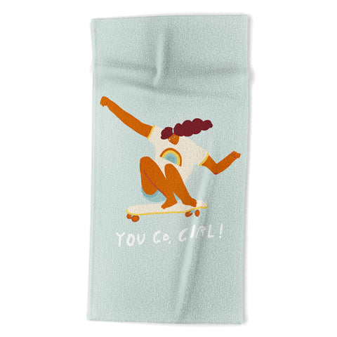 Tasiania You go girl I Beach Towel