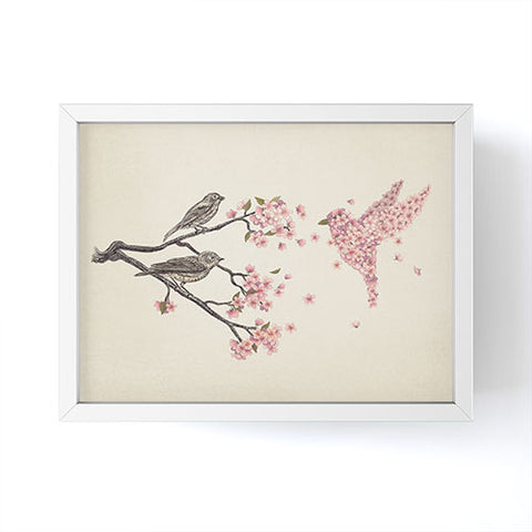 Terry Fan Blossom Bird Framed Mini Art Print