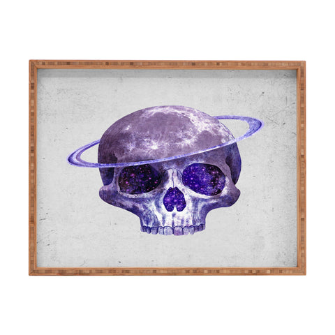 Terry Fan Cosmic Skull Rectangular Tray