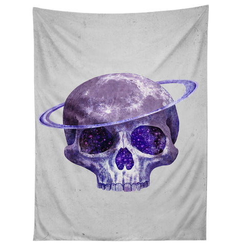 Terry Fan Cosmic Skull Tapestry