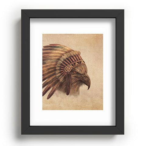 Terry Fan Eagle Chief Recessed Framing Rectangle