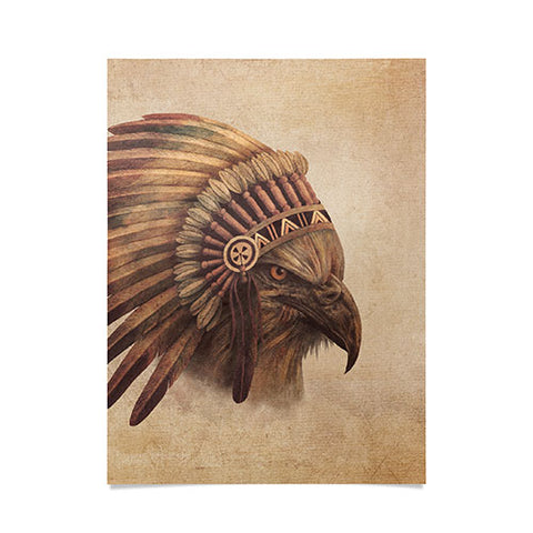 Terry Fan Eagle Chief Poster