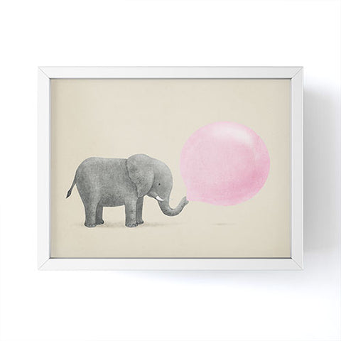 Terry Fan Jumbo Bubble Gum Framed Mini Art Print
