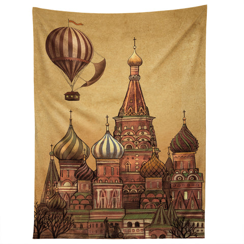 Terry Fan Moving To Moscow Tapestry