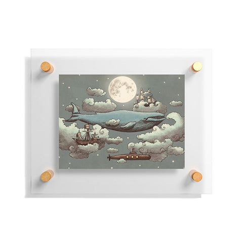 Terry Fan Ocean Meets Sky Floating Acrylic Print