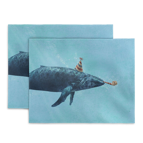 Terry Fan Party Whale Placemat