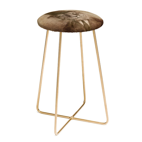 Terry Fan Sir Tiger Counter Stool