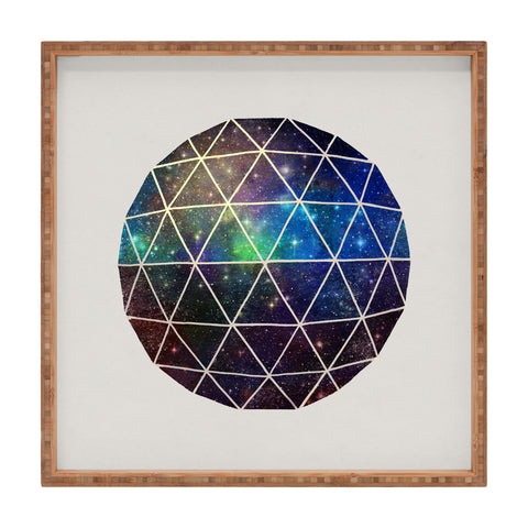 Terry Fan Space Geodesic Square Tray