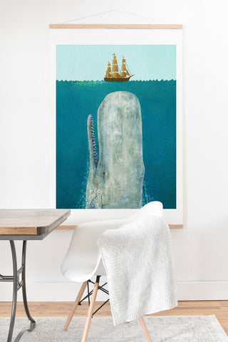 Terry Fan The Whale Art Print And Hanger