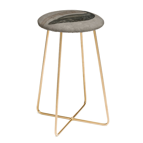Terry Fan Whale Song Counter Stool