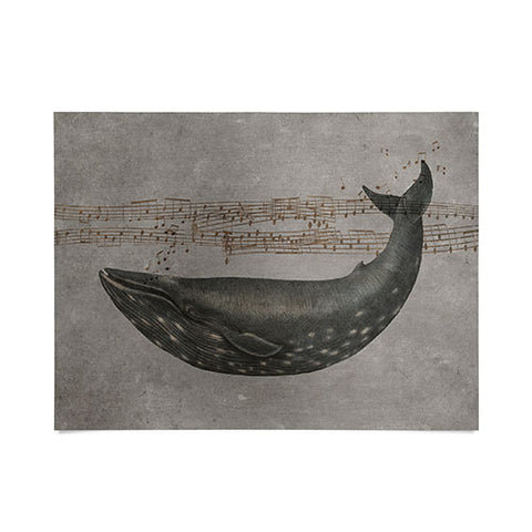 Terry Fan Whale Song Poster