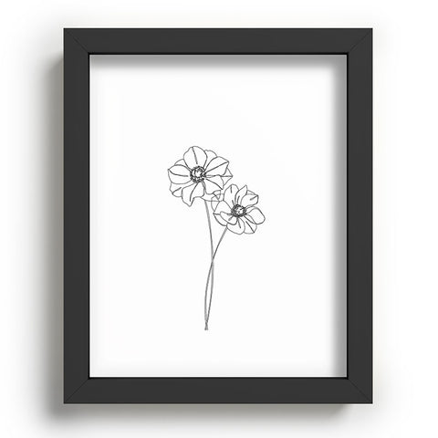 The Colour Study Anemones by The Colour Study Recessed Framing Rectangle