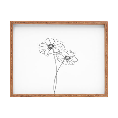 The Colour Study Anemones by The Colour Study Rectangular Tray
