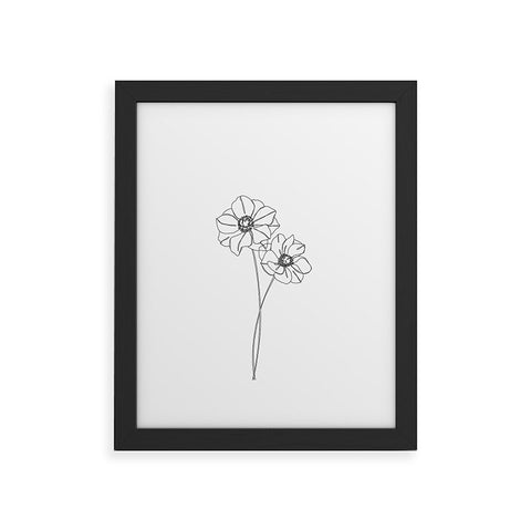 The Colour Study Anemones by The Colour Study Framed Art Print