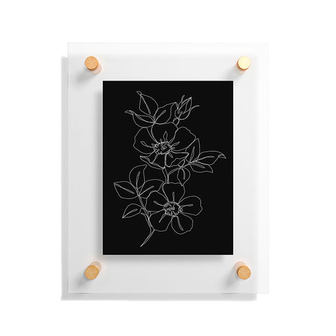 The Colour Study Botanical illustration Floating Acrylic Print