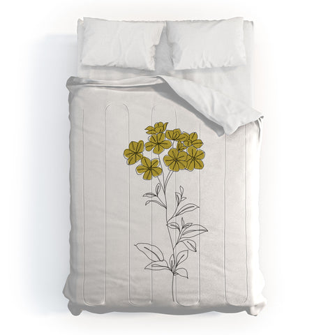 The Colour Study Botanical Illustration Iona Comforter