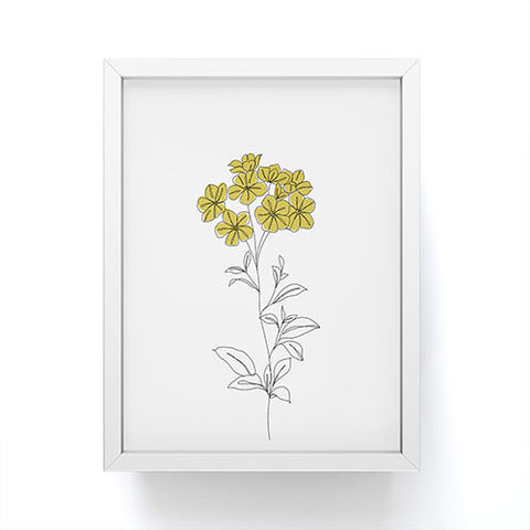 The Colour Study Botanical Illustration Iona Framed Mini Art Print