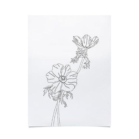 The Colour Study Botanical illustration Joan Poster