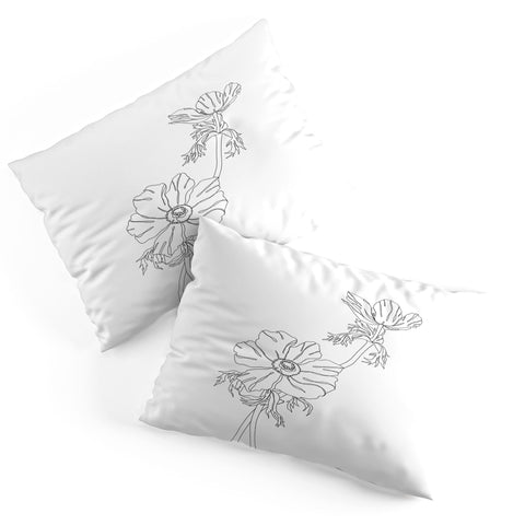 The Colour Study Botanical illustration Joan Pillow Shams