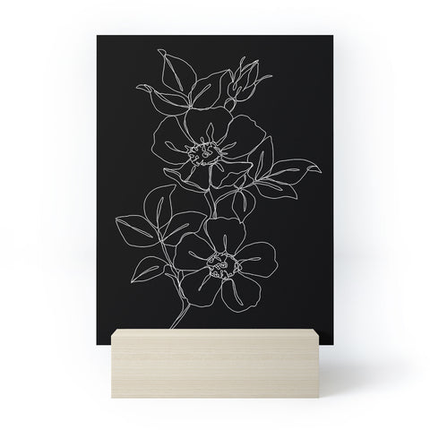 The Colour Study Botanical illustration Mini Art Print