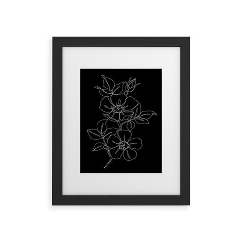 The Colour Study Botanical illustration Framed Art Print