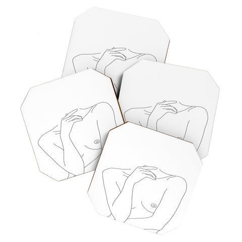 The Colour Study Cecily by The Colour Study Coaster Set