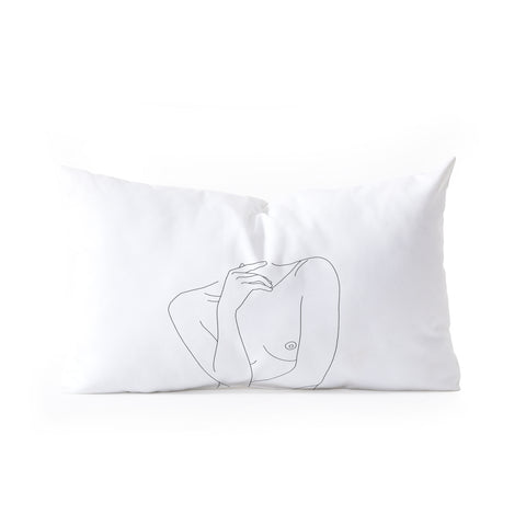 The Colour Study Cecily by The Colour Study Oblong Throw Pillow