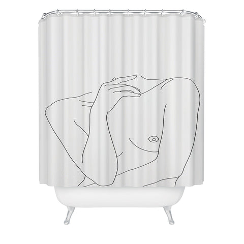 The Colour Study Cecily by The Colour Study Shower Curtain