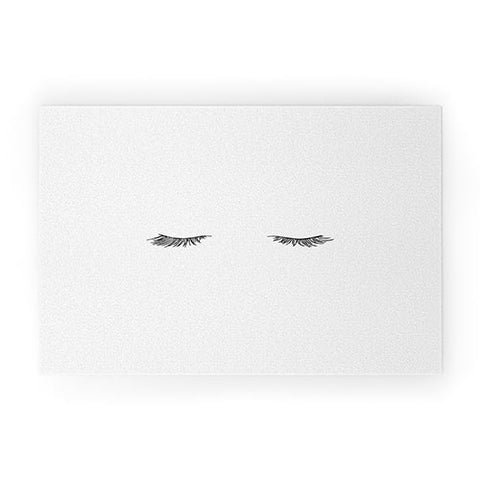 The Colour Study Closed Eyes Lashes Welcome Mat