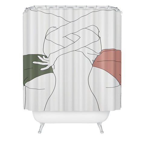 The Colour Study Elinor Shower Curtain