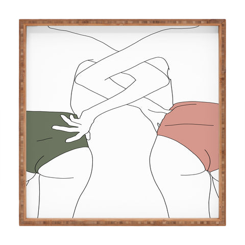 The Colour Study Elinor Square Tray