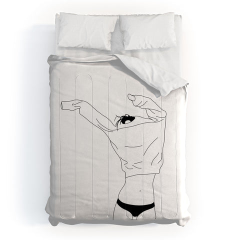 The Colour Study Fashion illustration Cadee Comforter