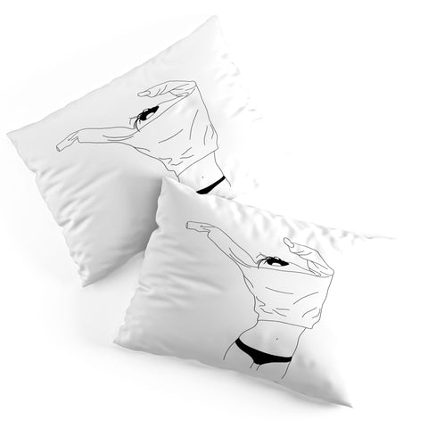 The Colour Study Fashion illustration Cadee Pillow Shams