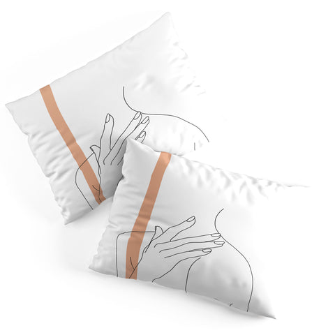 The Colour Study Illustration Danna Stripe Pillow Shams